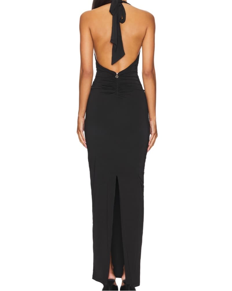 Nookie Element Gown - Black  - Image 2