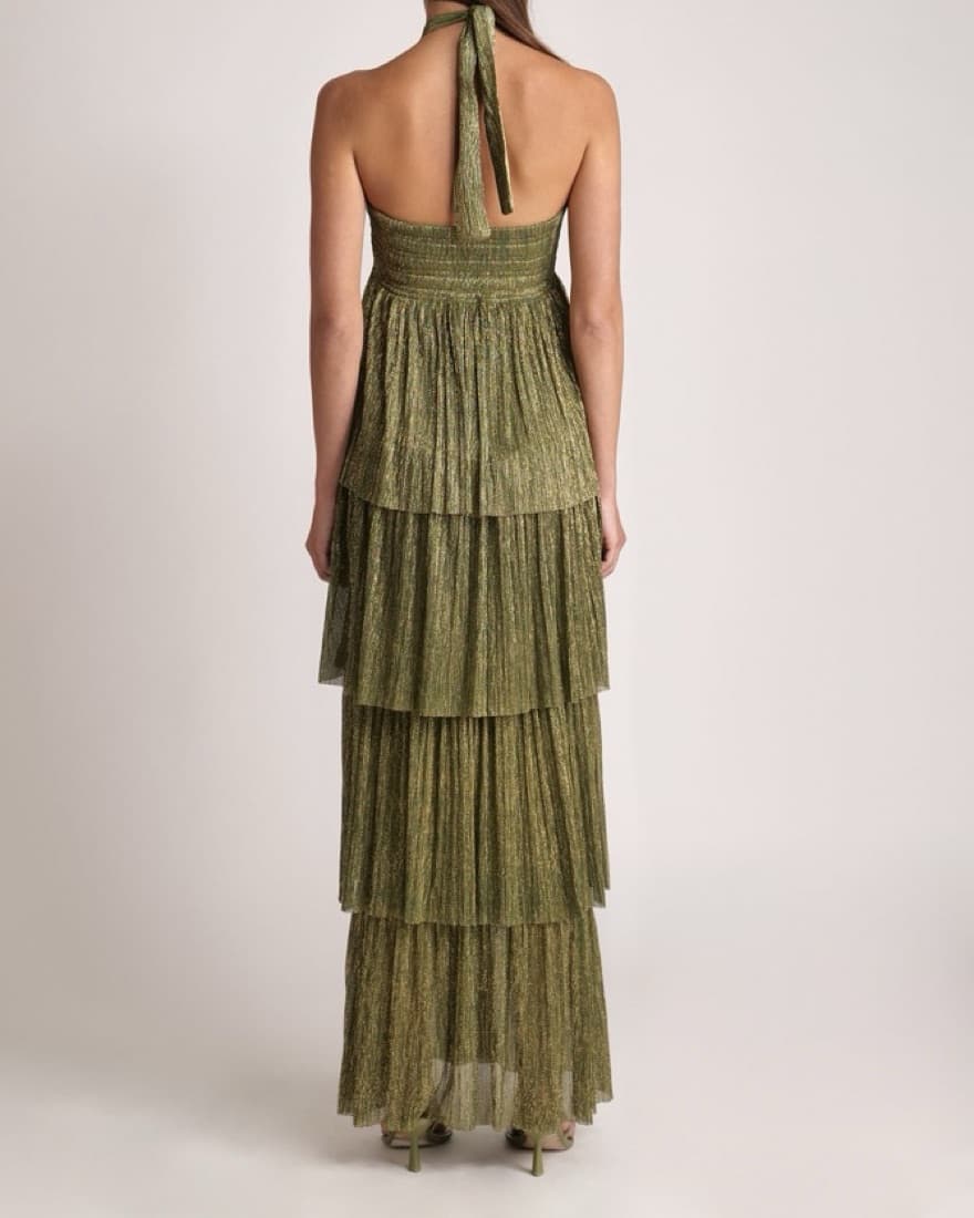 Sabina Musayev Tair Green Maxi Dress - Image 2