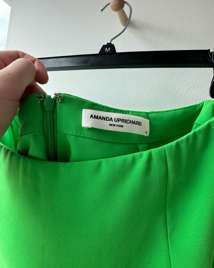 Green Amanda Uprichard Skort - Image 4