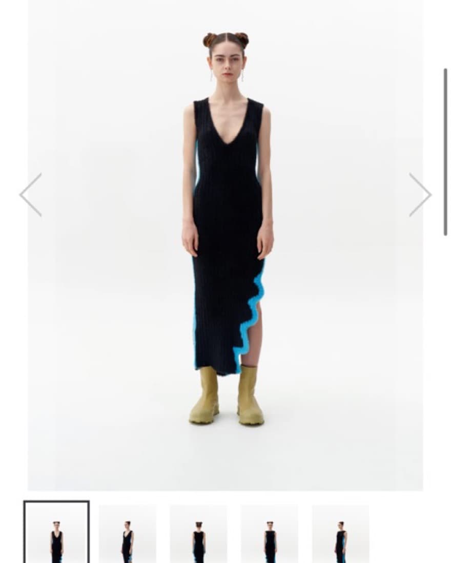 FAUX FUR REVERSIBLE LONG DRES PH5 - Image 2