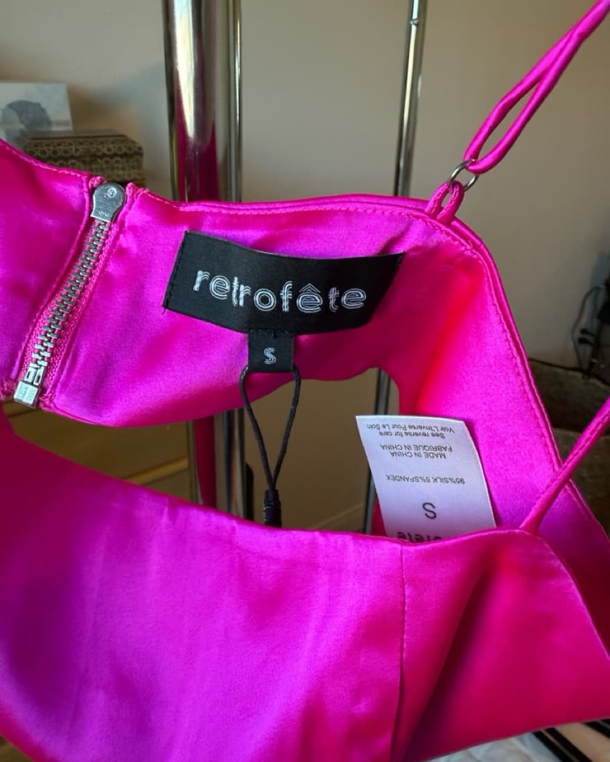 NWT | Retrofete Vibrant Pink Women's Top - Image 5