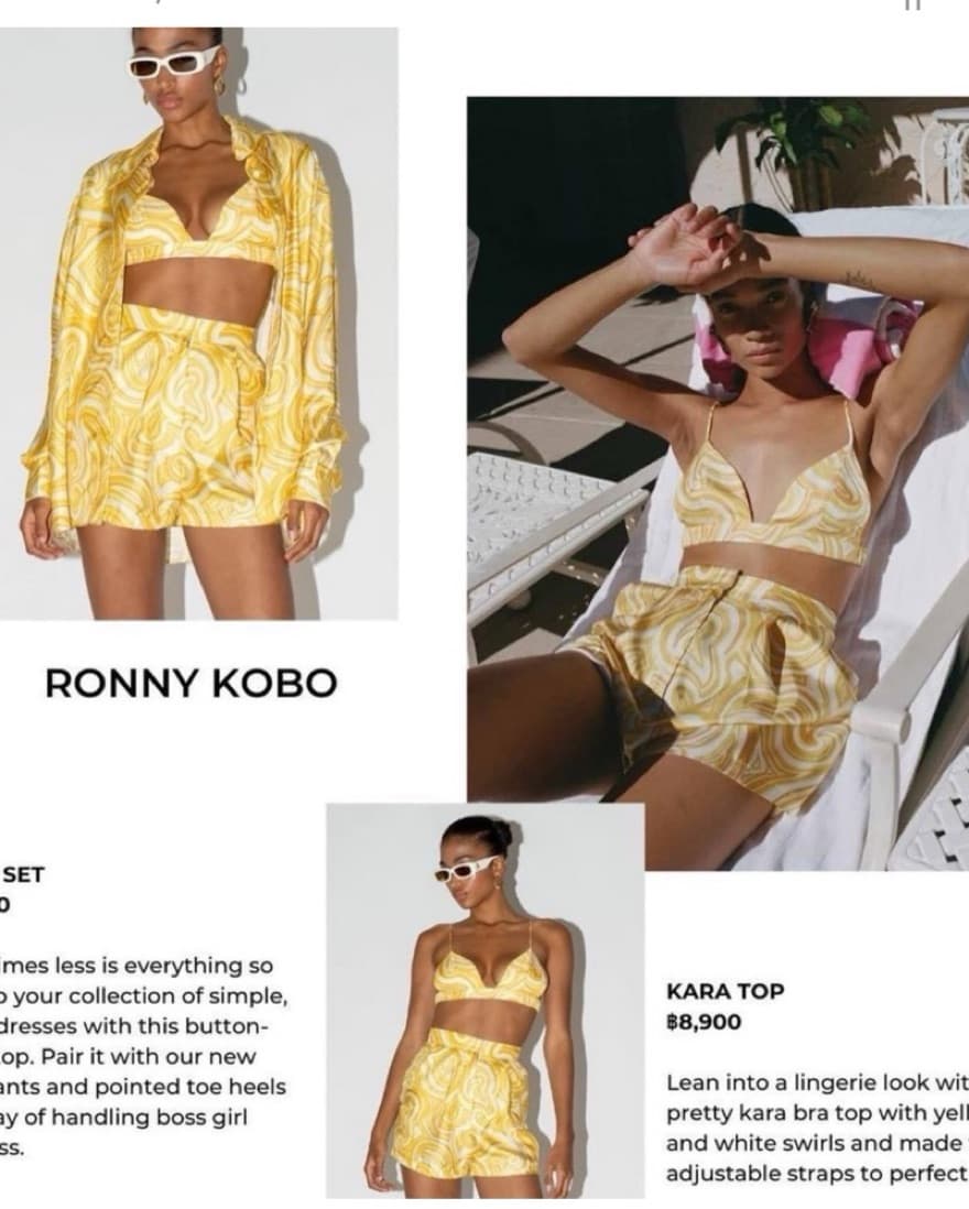 Ronny Kobo 3 Piece Set - Image 1
