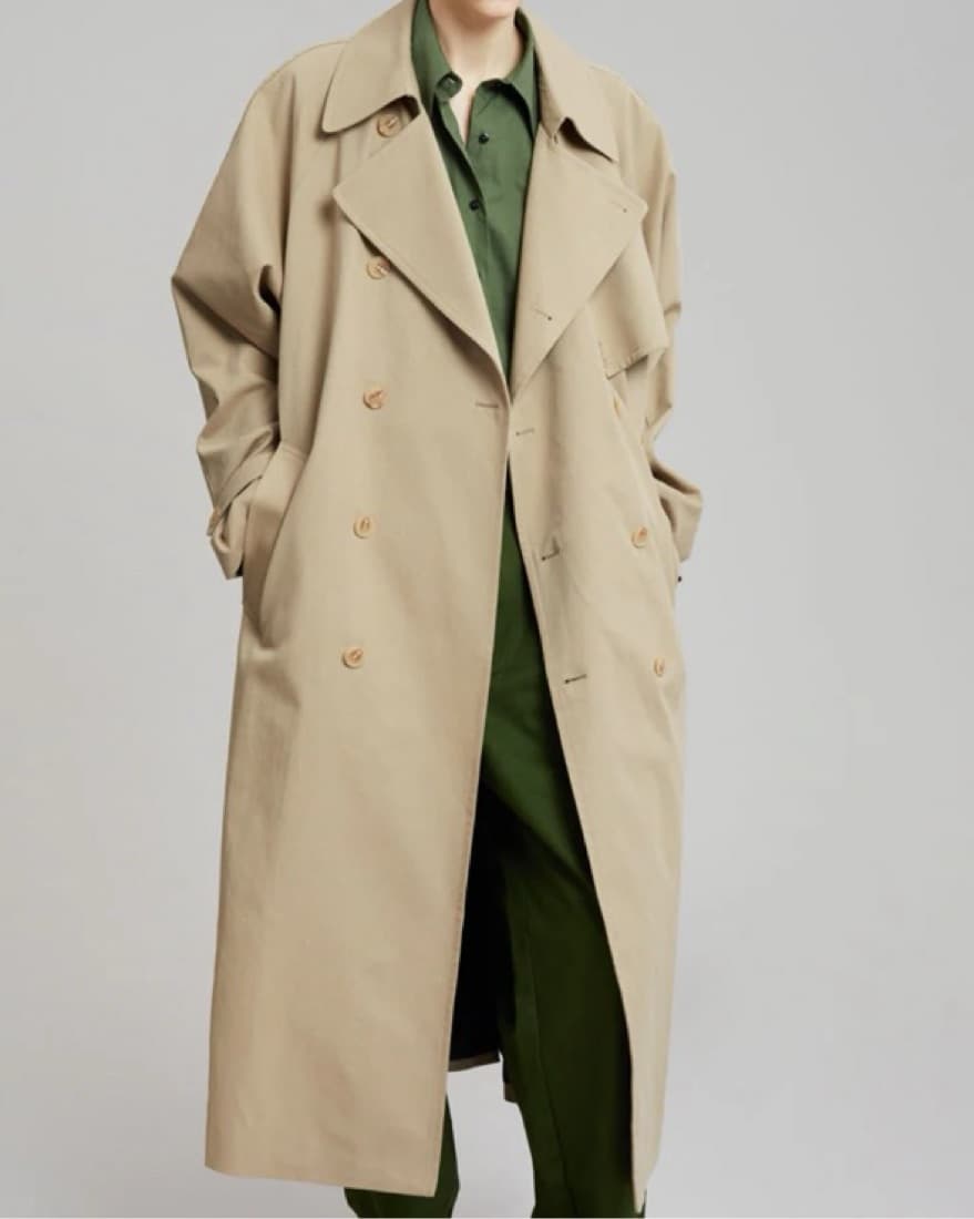 Umi Belted Trench Coat  - Image 1