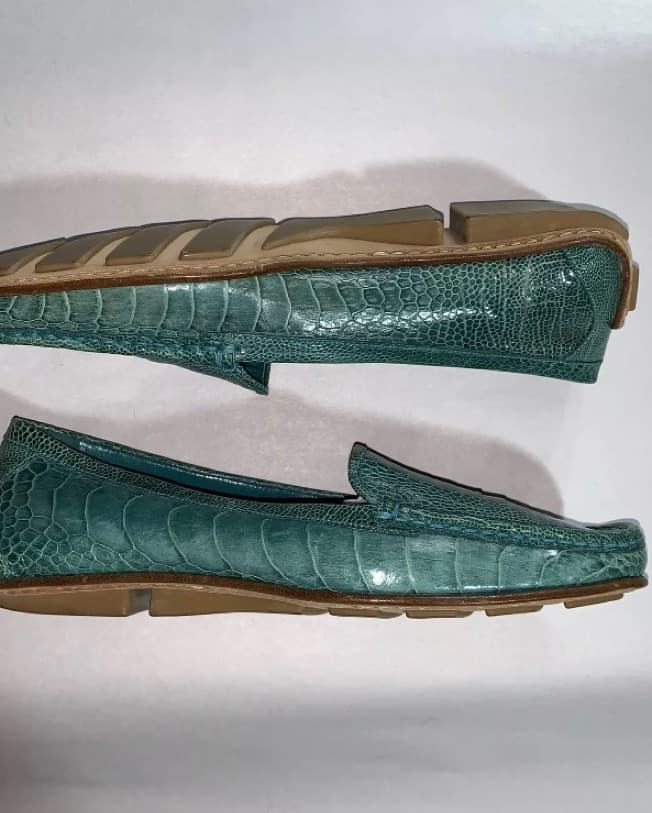 GUCCI size 7B croc driving mocs - Image 6