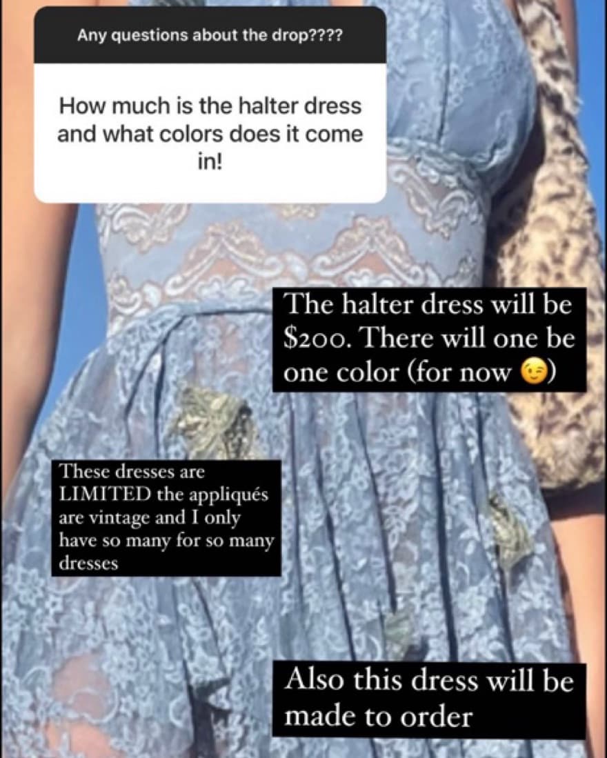 Blue Fairy Dress  - Image 2