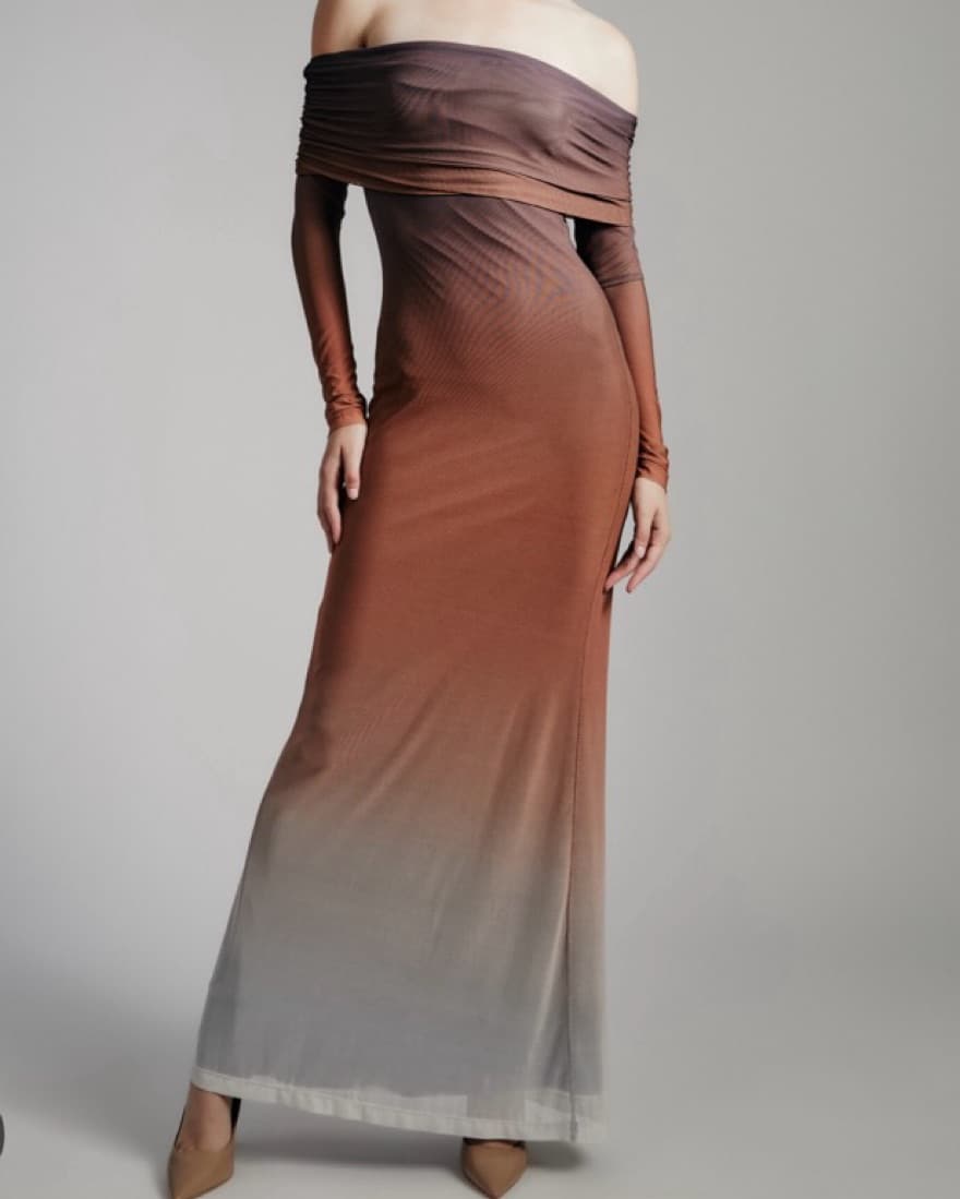 Bardot Saphia Mesh Maxi Dress - Image 1