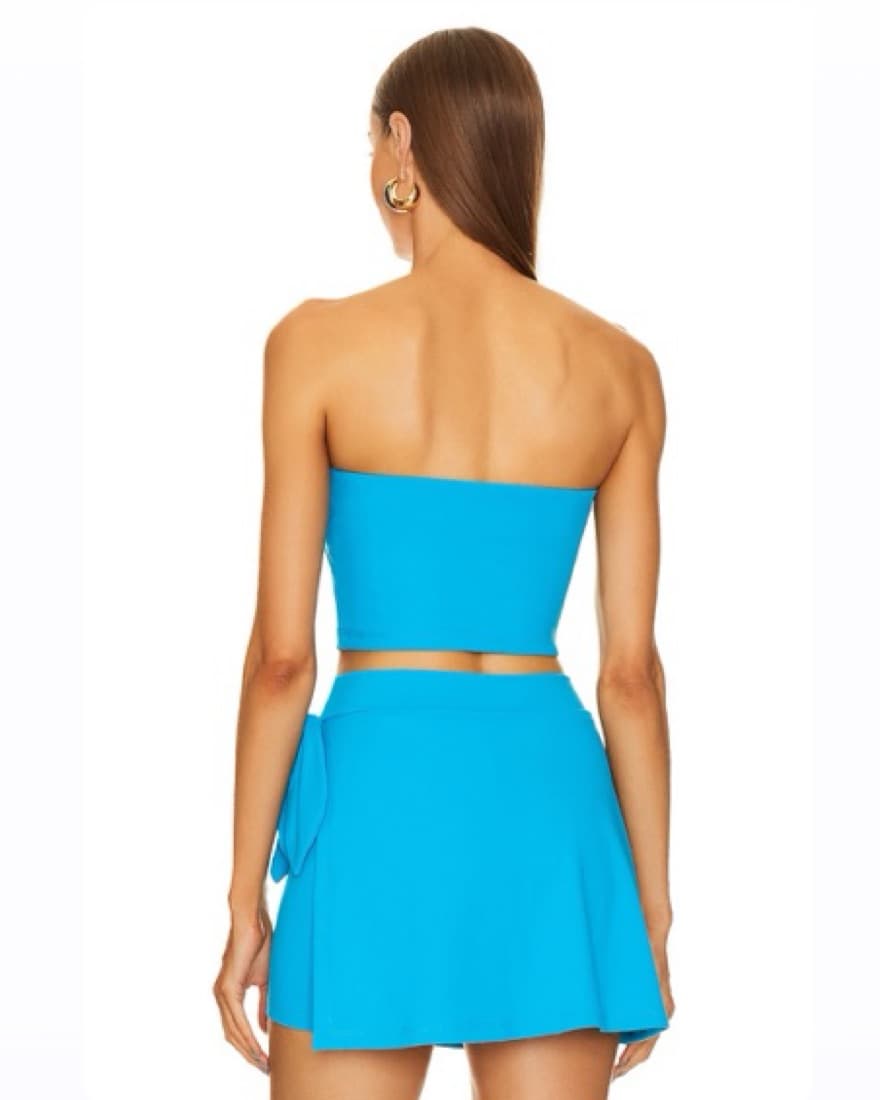 Susana Monaco: Tube Top & Side Tie Skort - Image 3