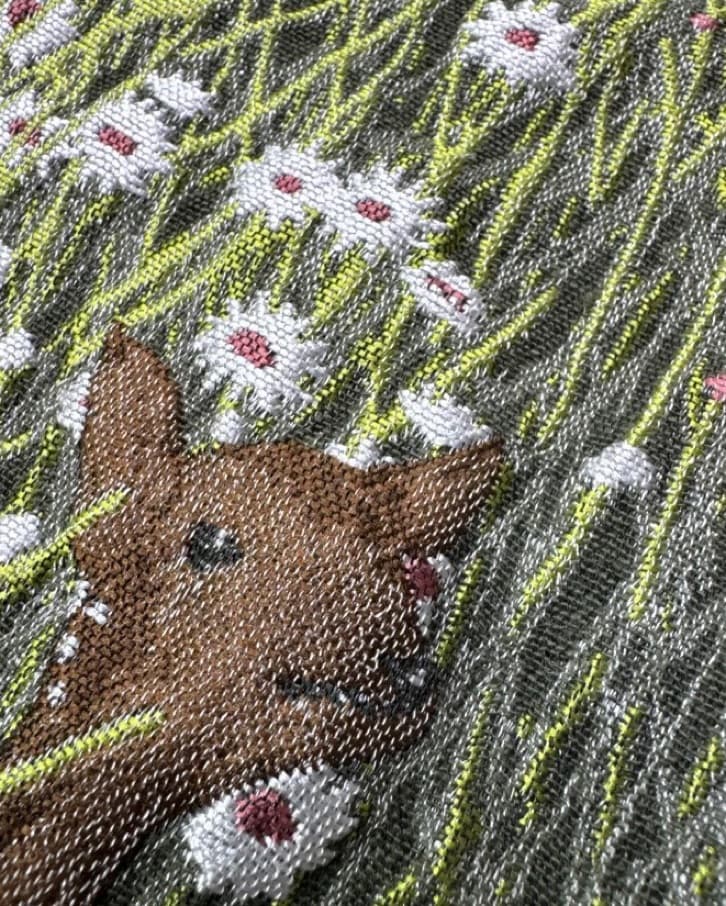 Giambattista Embroidered Deer Skirt  - Image 5