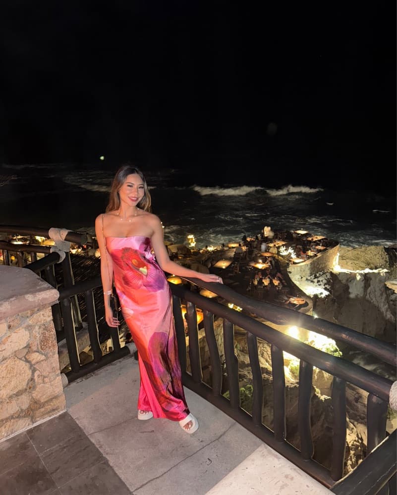 Celeste maxi Dress - Cosmo ombre  - Image 3
