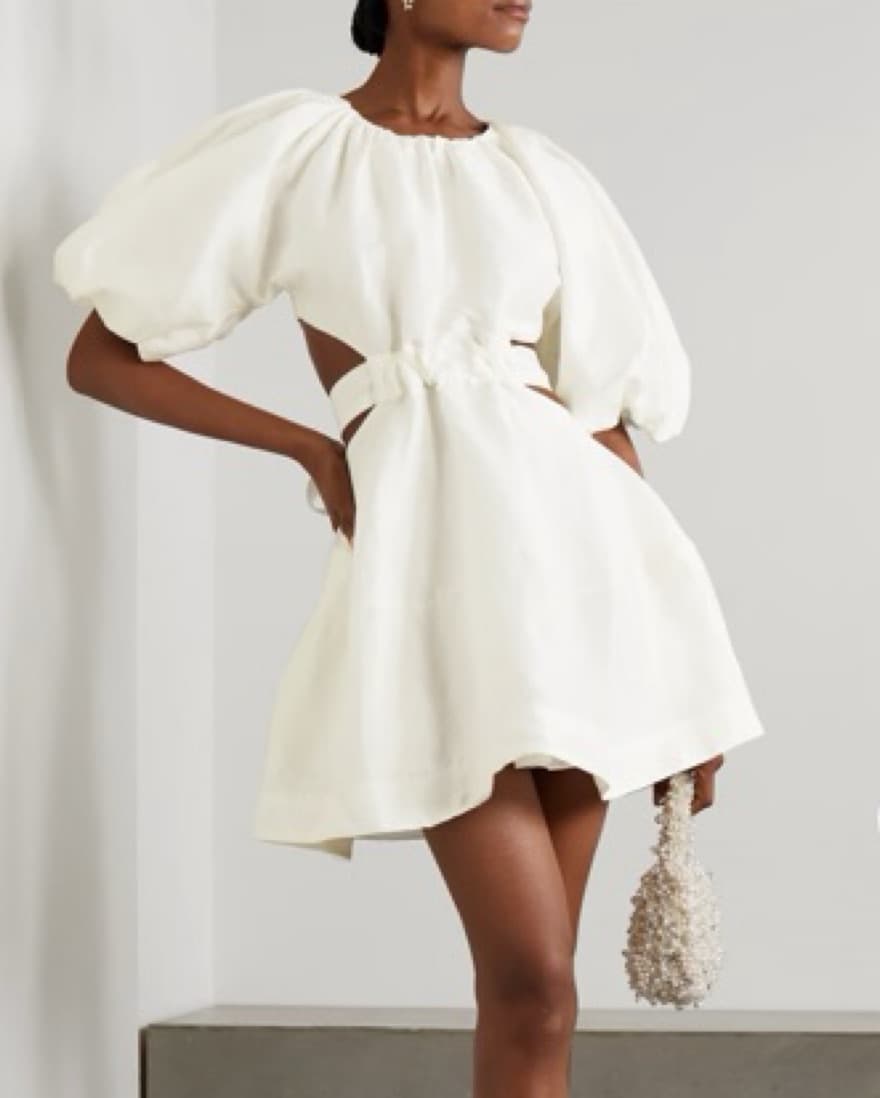 Aje Mimosa Cut Out Dress - Image 2