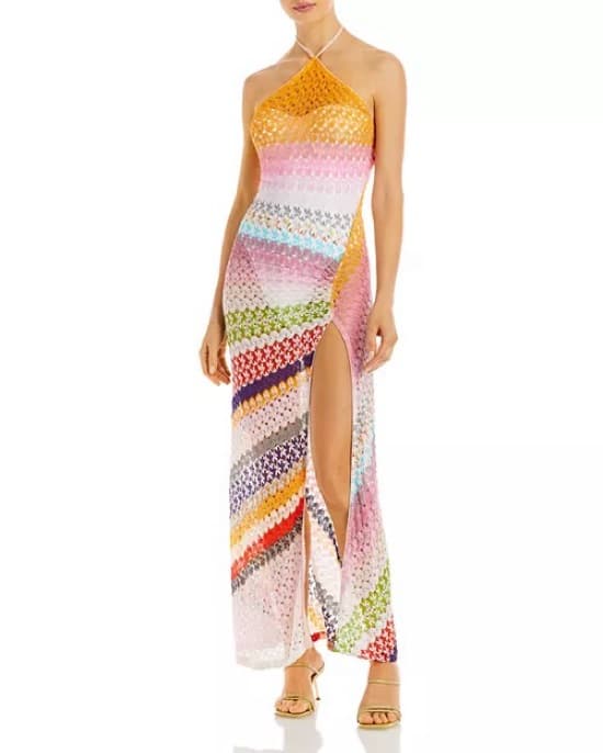 Missoni Knit Halter-Neck Coverup - Image 1