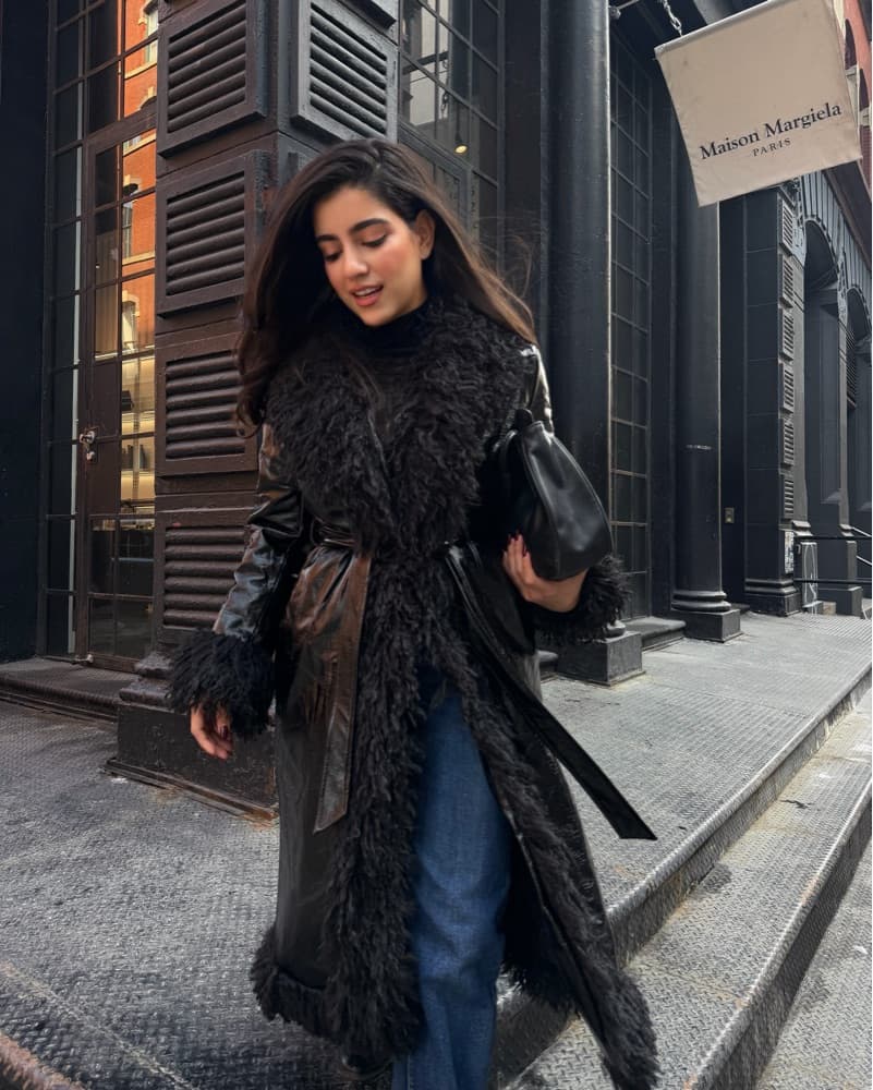 Black Trench Coat - Image 2