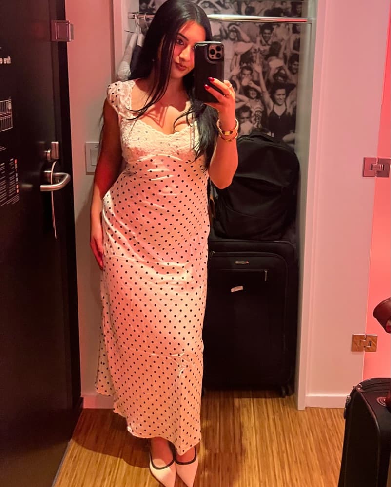 Polka Dot Maxi Dress - Image 2