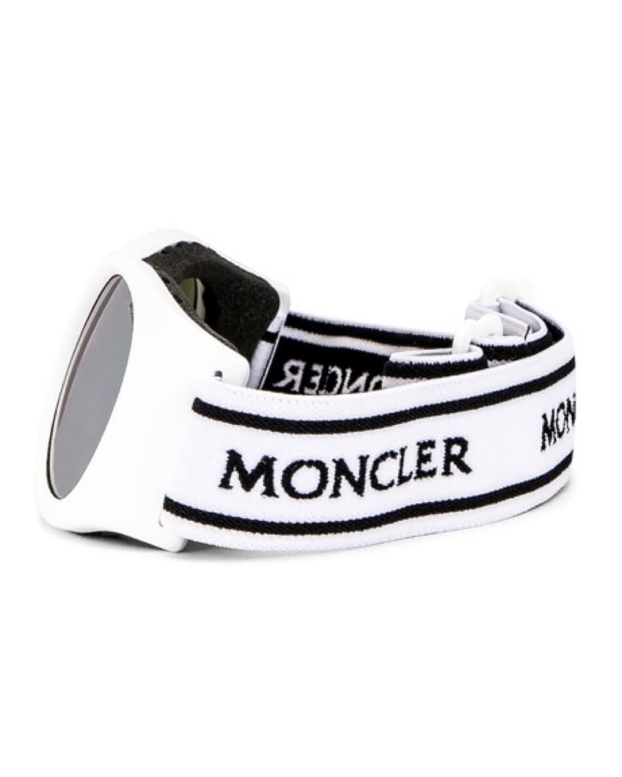 $500 Moncler White Ski Goggles - Image 6
