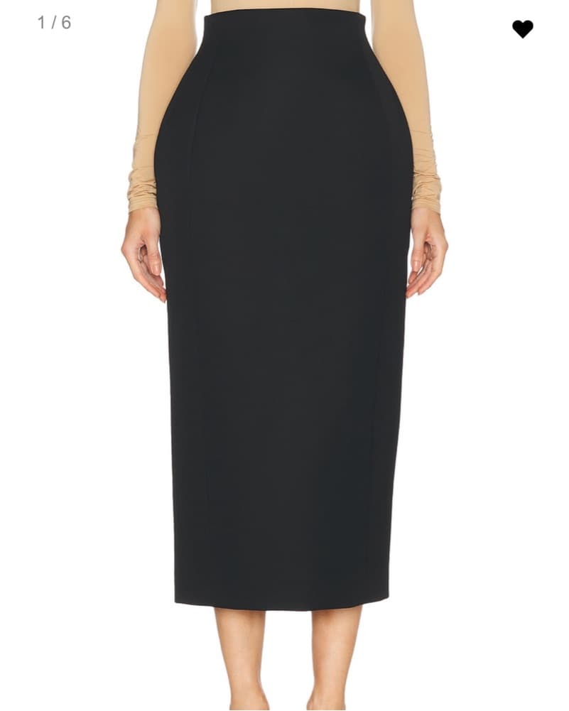 RHW x Wardrobe NYC Sculpted Skirt - Image 4