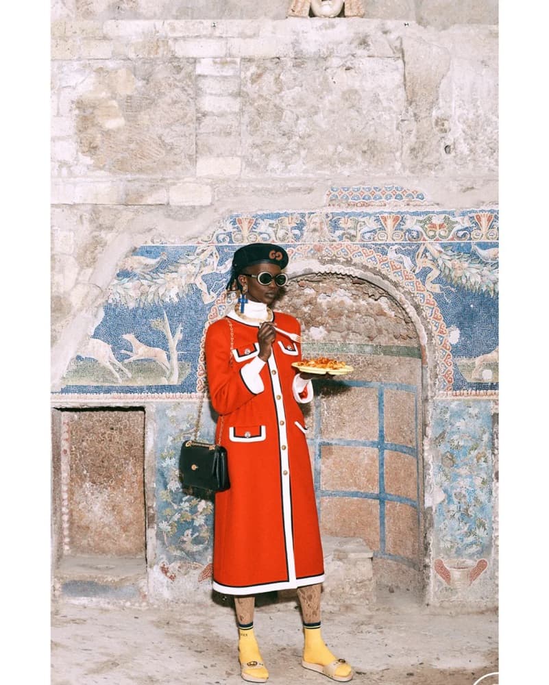 Gucci Red Coat with Embellishments - Image 1