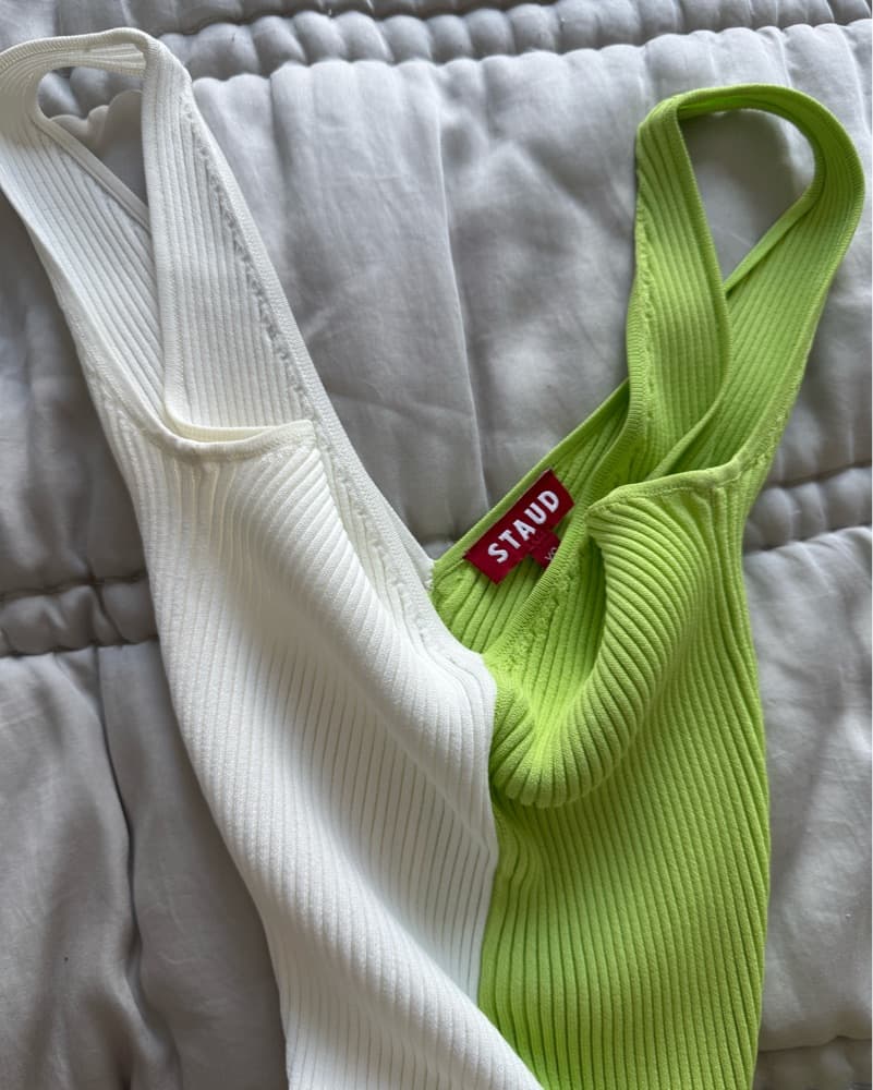 Staud Colorblock Dress  - Image 2