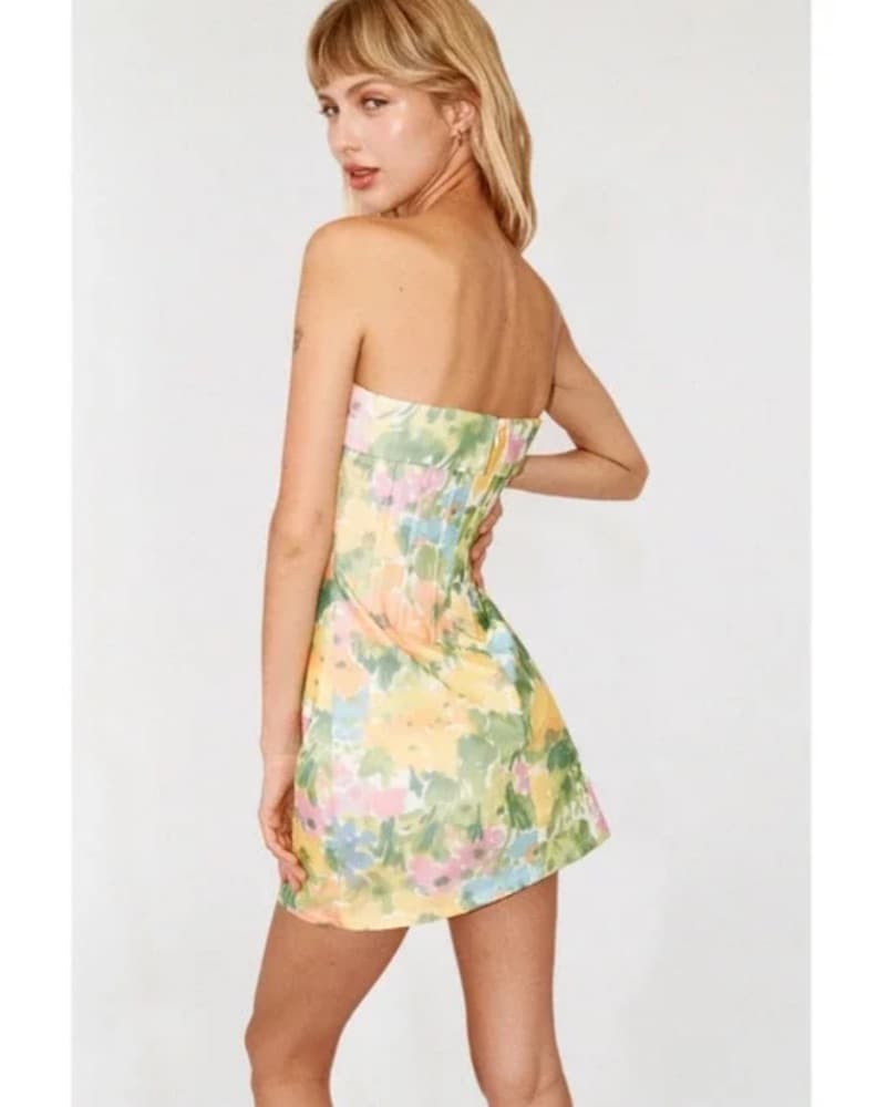 With Jean Chloe Floral Corset Dress  - Image 4