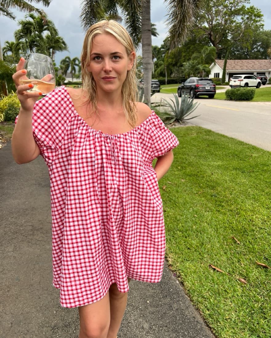 Oak meadow gingham dress  - Image 5