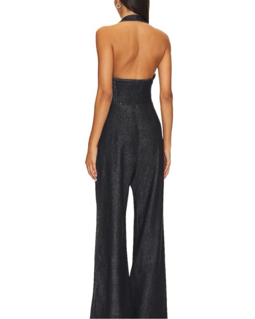 Revolve Isadore Denim Jumpsuit - Image 3