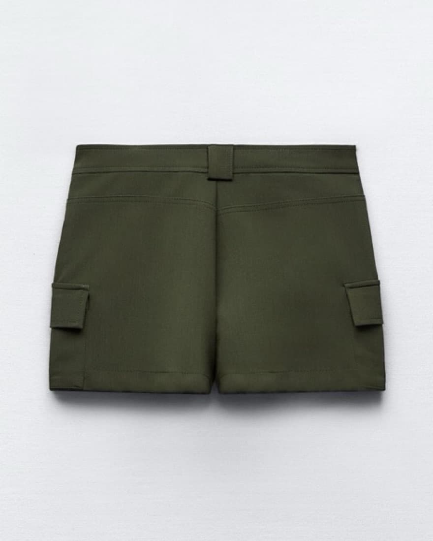 Green Zara Skort - Image 2