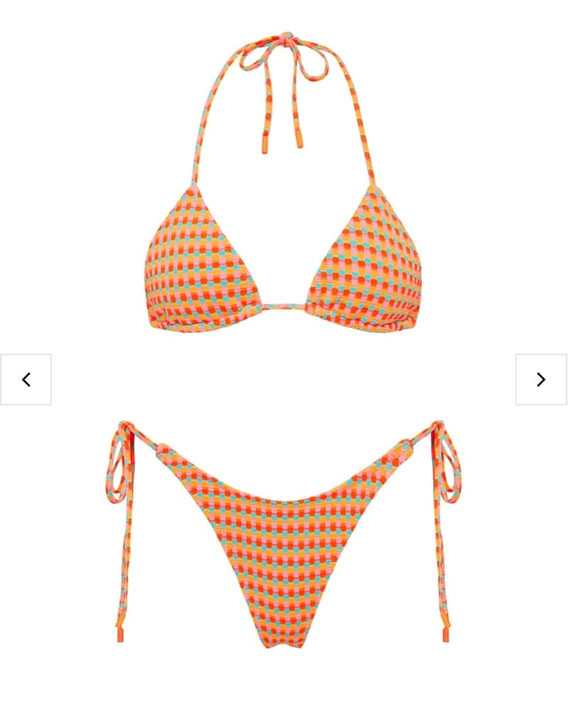 VINCA - GARA TEXTURED TRIANGLE BIKINI SE - Image 2