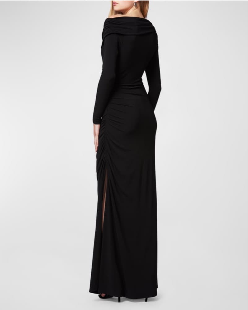 Herve Leger Black Dress - Image 3