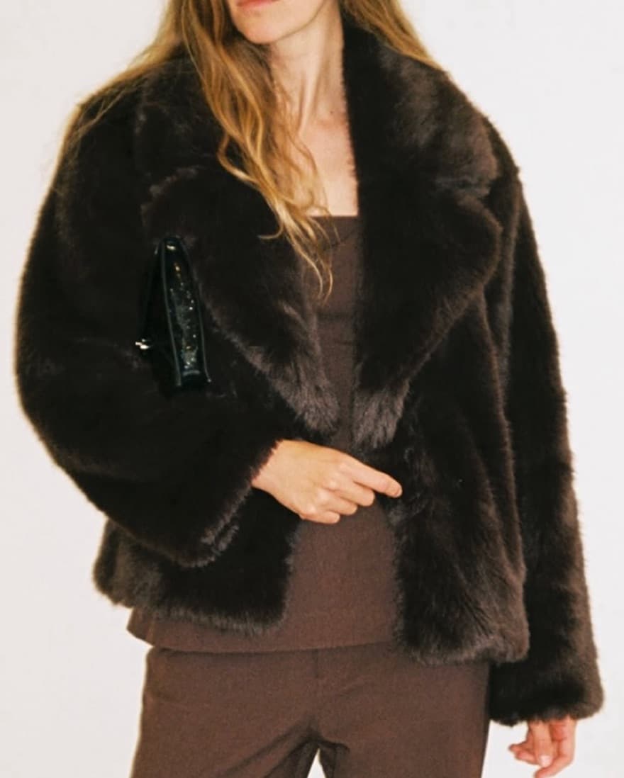 Staud Fur Coat - Image 3