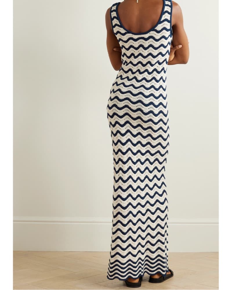 Zimmerman | Wave Knit Maxi Dress (sz 1)  - Image 3