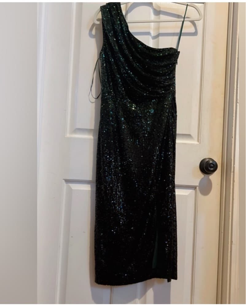 dress the population sequined dress - Image 3