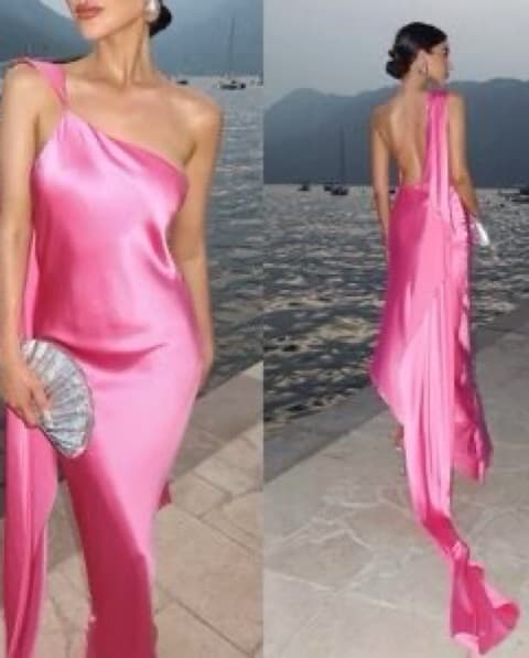 Cult Gaia Trysta Dress In Rosado Pink - Image 2