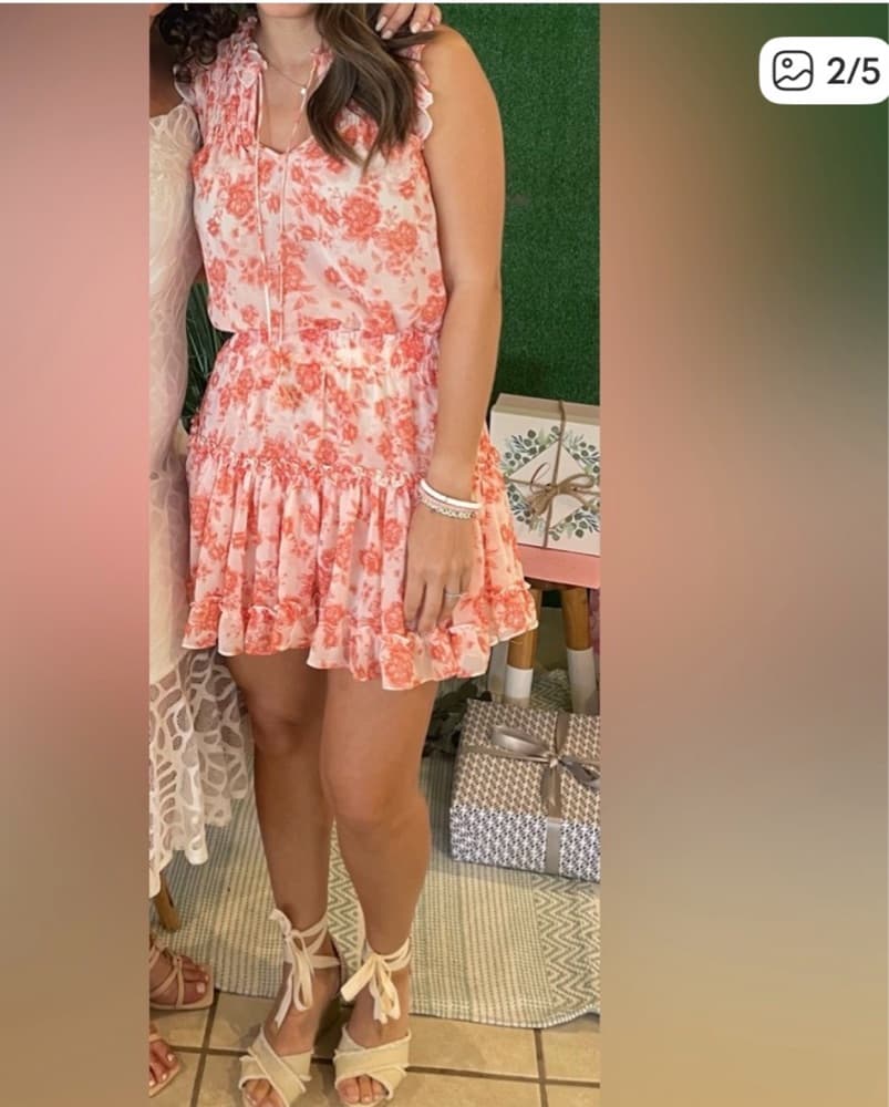 Misa Dress In Summer Rose Size  Small  - Image 2