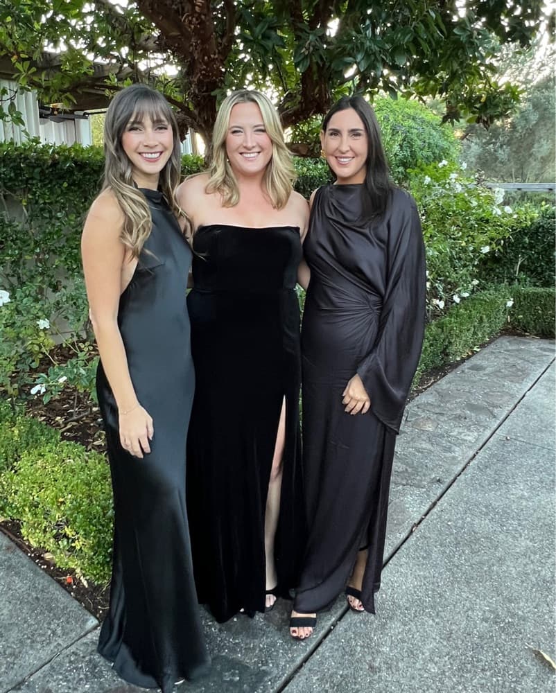 Glamorous Chocolate Brown Black Tie Dre' - Image 4
