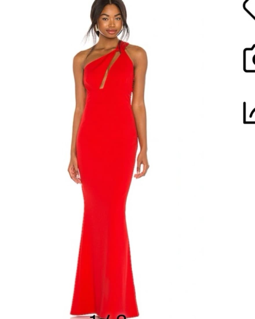 Revolve Red Dress - Image 1