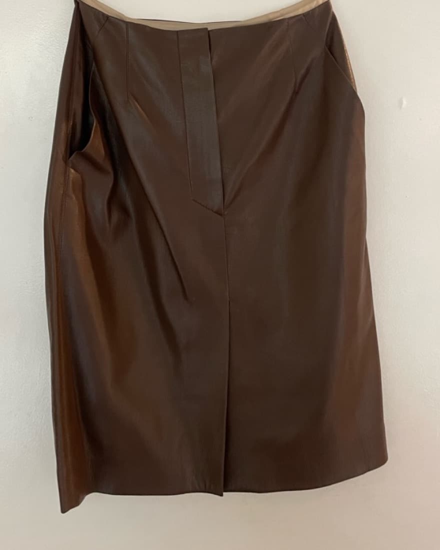 Nanushka Leather Skirt - Image 1