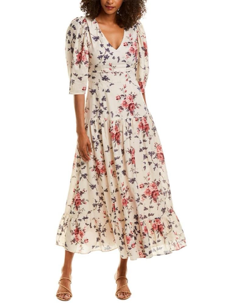 Loveshackfancy Floral Maxi Dress - Image 1