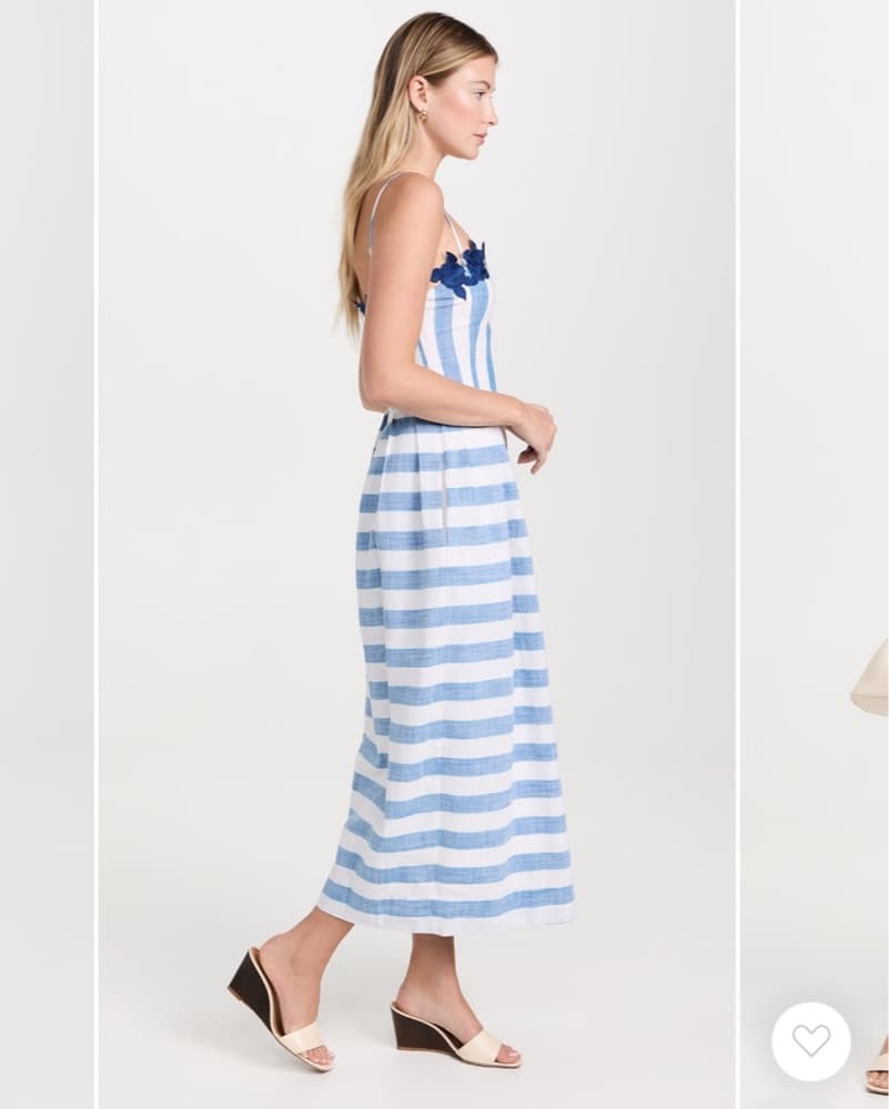 Fanm Mon Lorr Striped Dress - Image 3