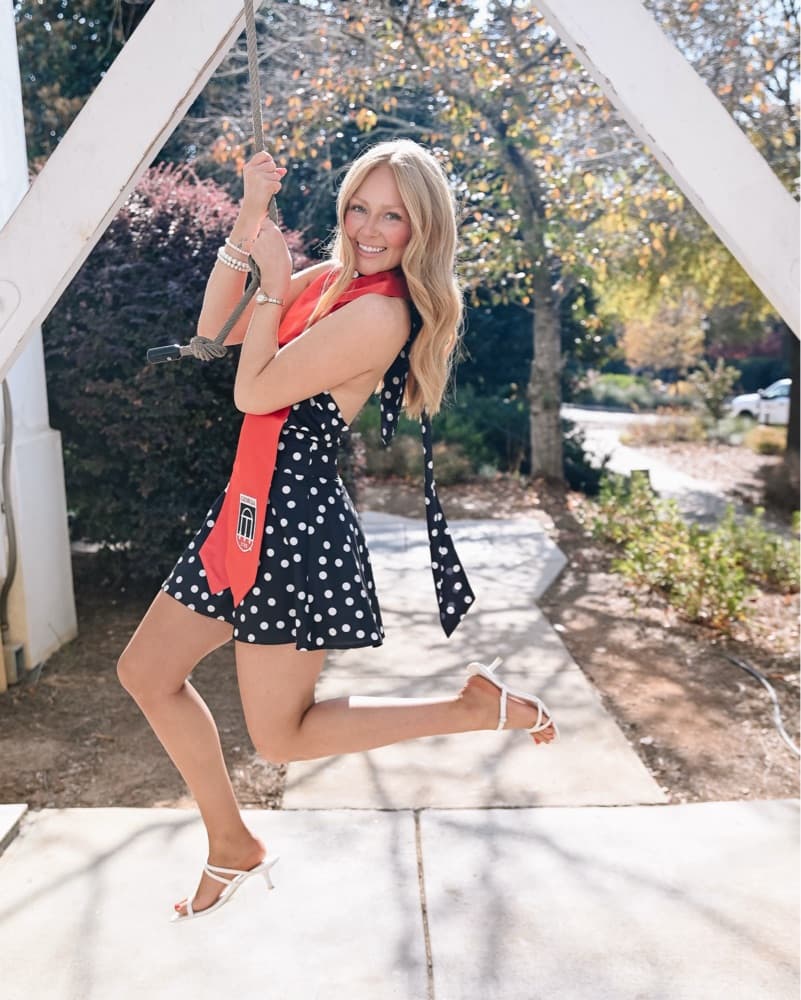 revolve polka dot mini dress - Image 1