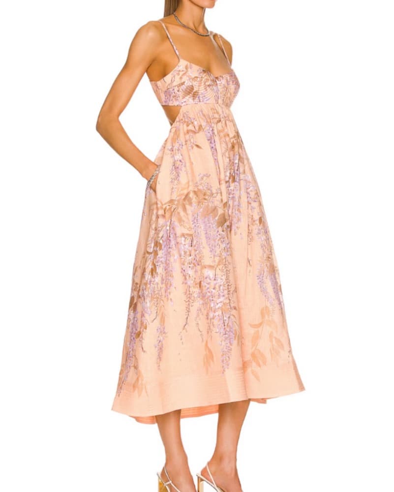 Zimmermann Rosa Bralette Midi - Image 4