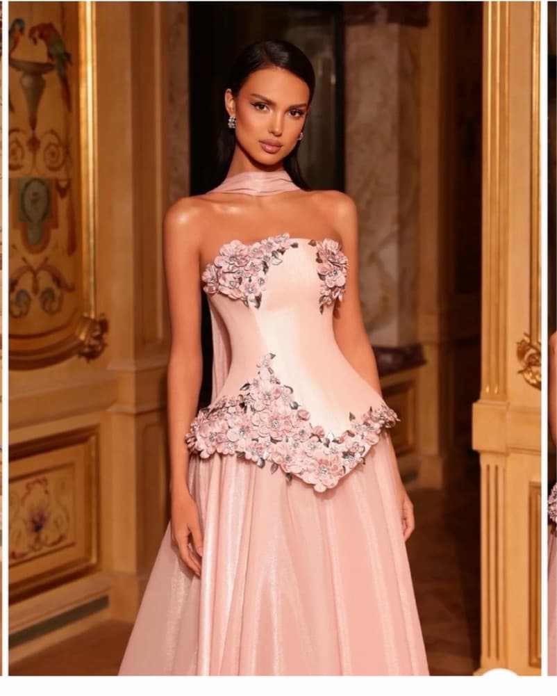 Vlora & Kaltrina- Esmarinela Pink Dress - Image 2