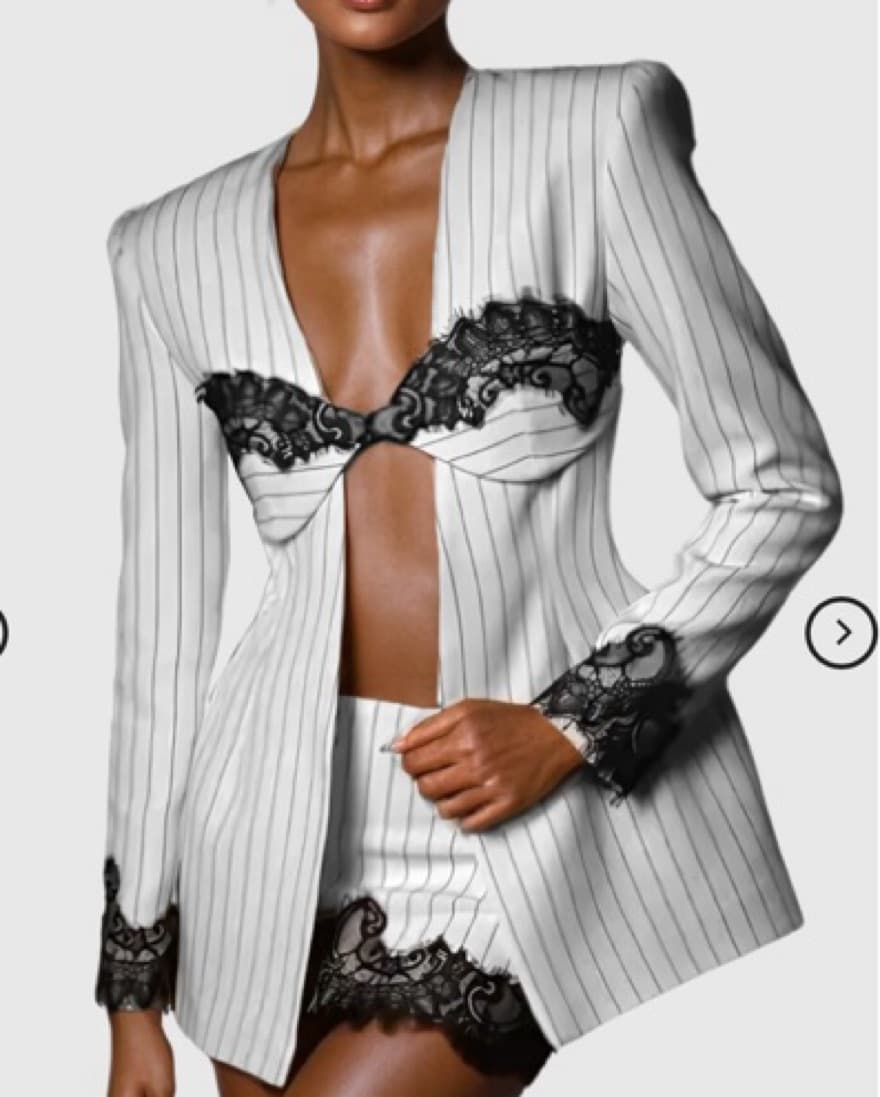 blazer skirt set  - Image 1