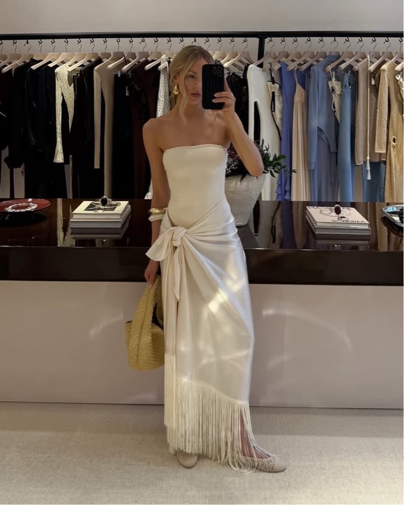 Same Swim Fringe Sarong - Image 2