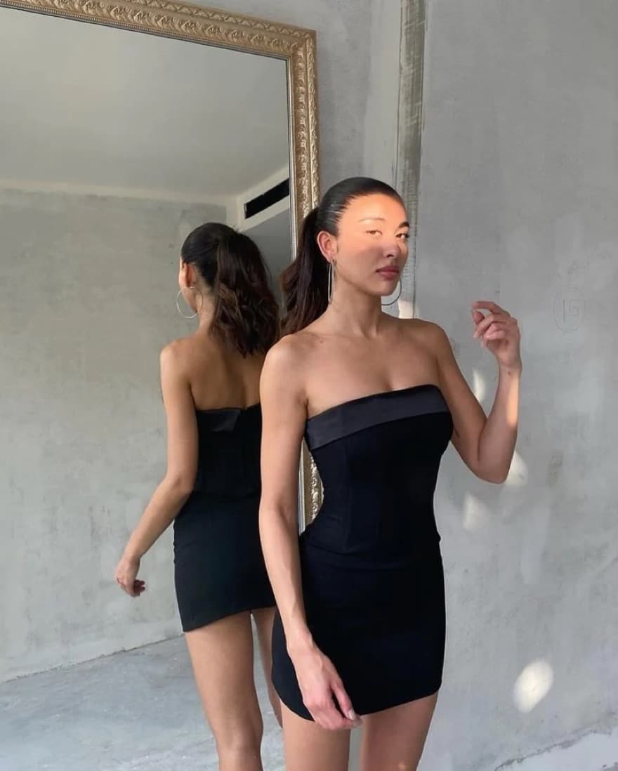 With Jean Chloe Corset dress - Image 1