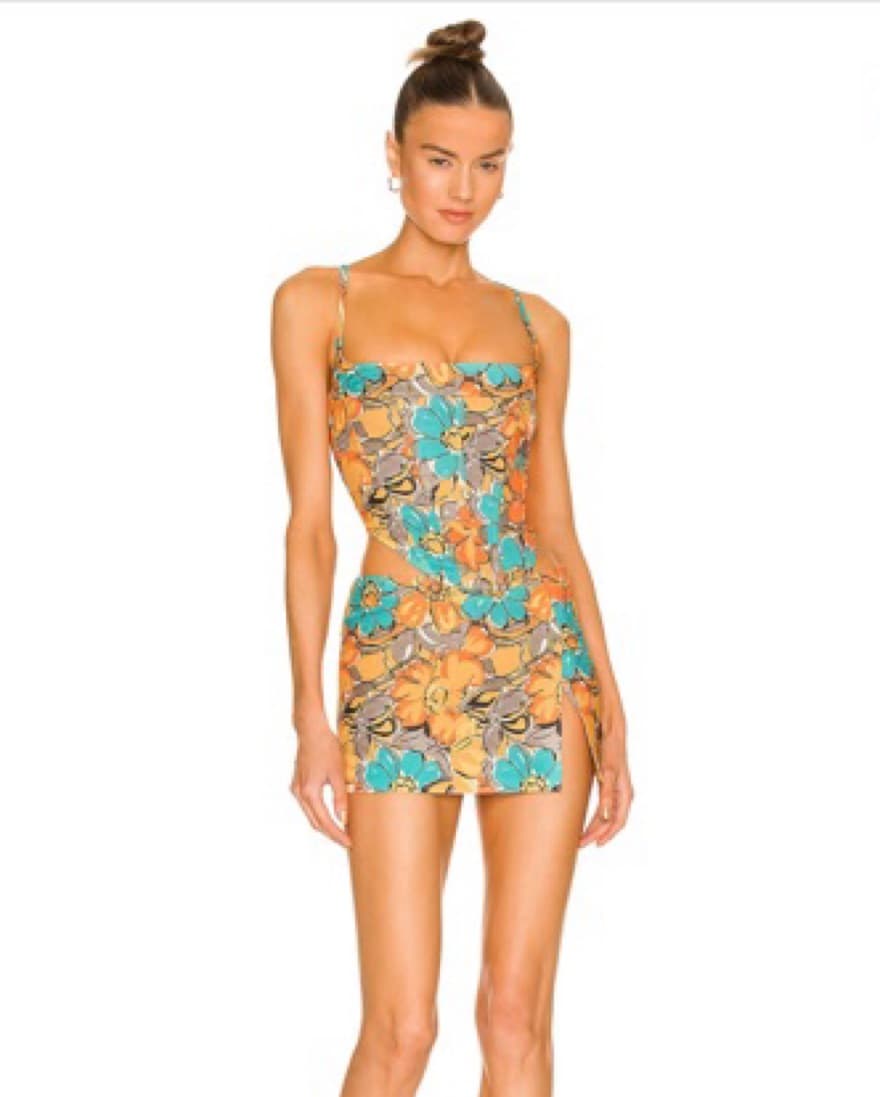 Miaou Floral Orange Set - Image 1