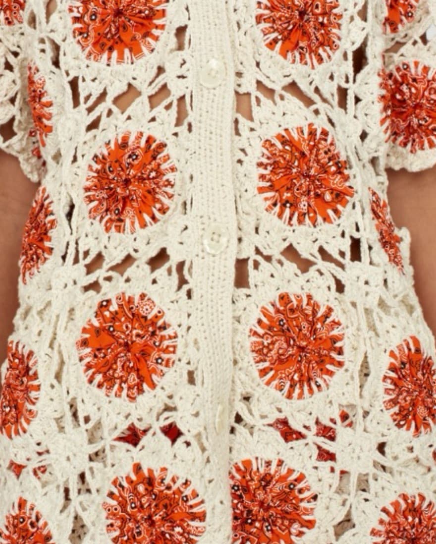 Eliou Crochet Top and Skirt - Image 4