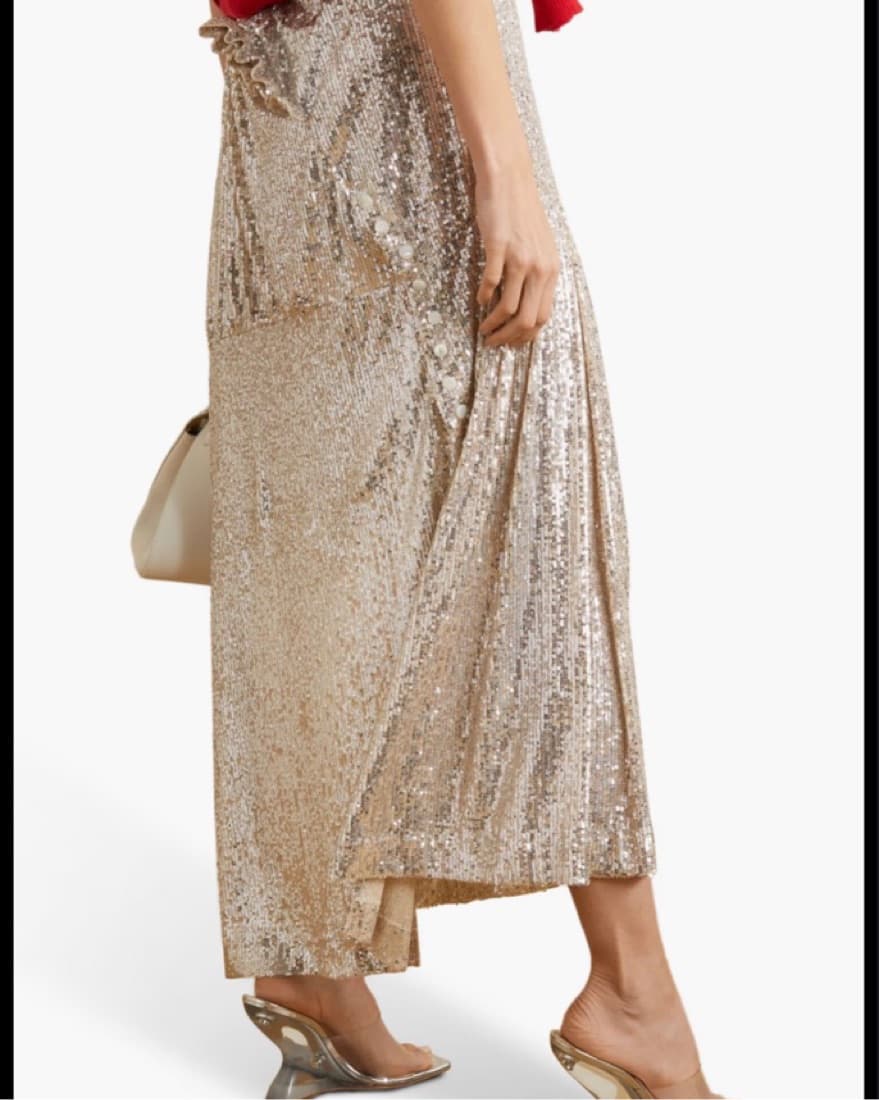 Rare Designer Sequin Skirt  - Image 4