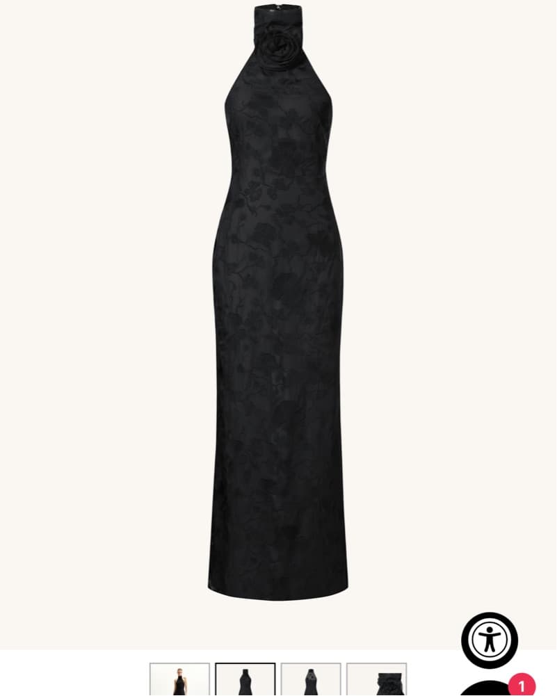 Black Formal Dress - Image 1