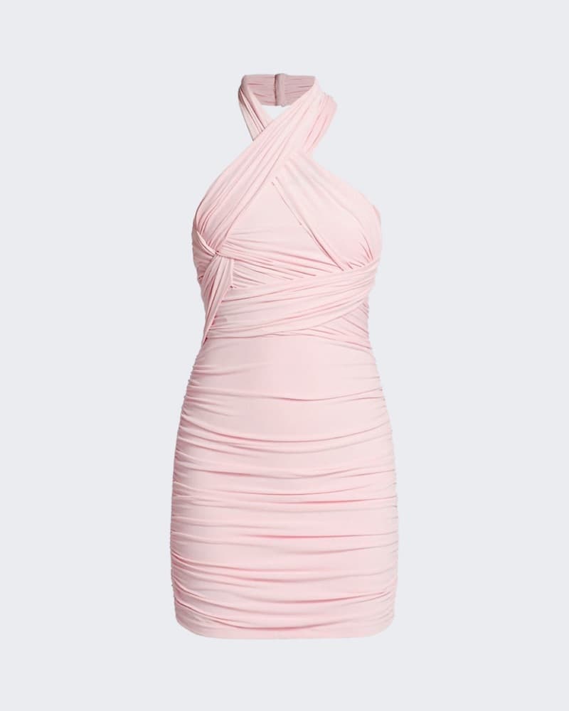 Alexander Wang Halter Mini Dress - Image 1
