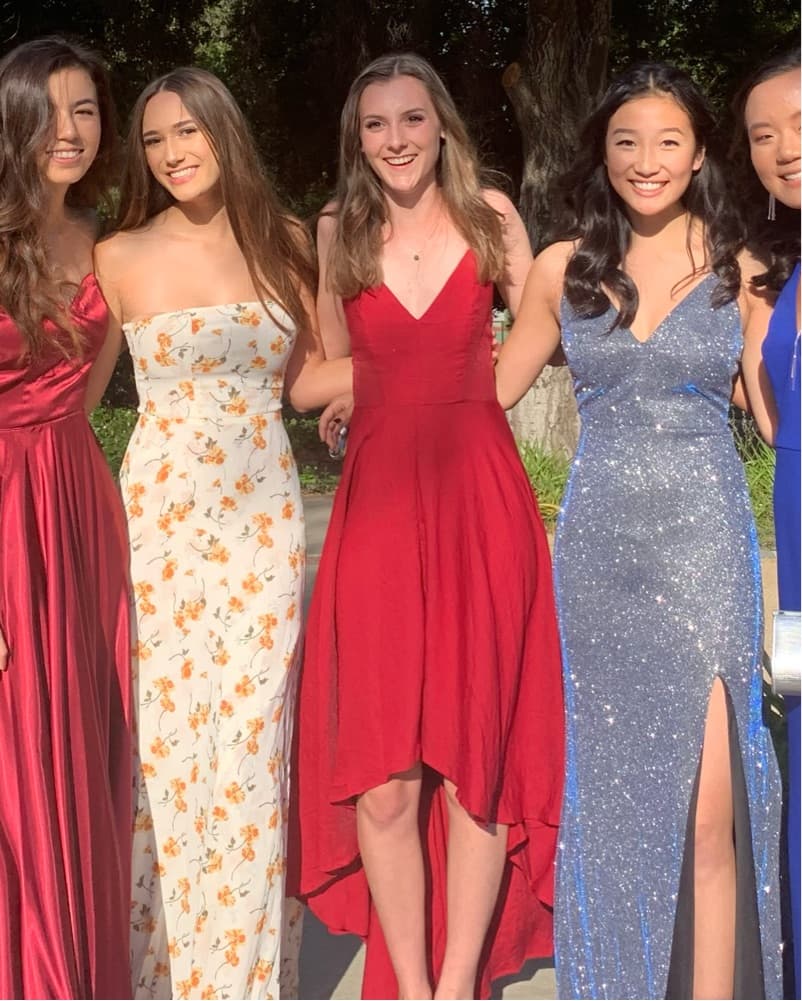 Red Nasty Gal Formal Dress - Image 3