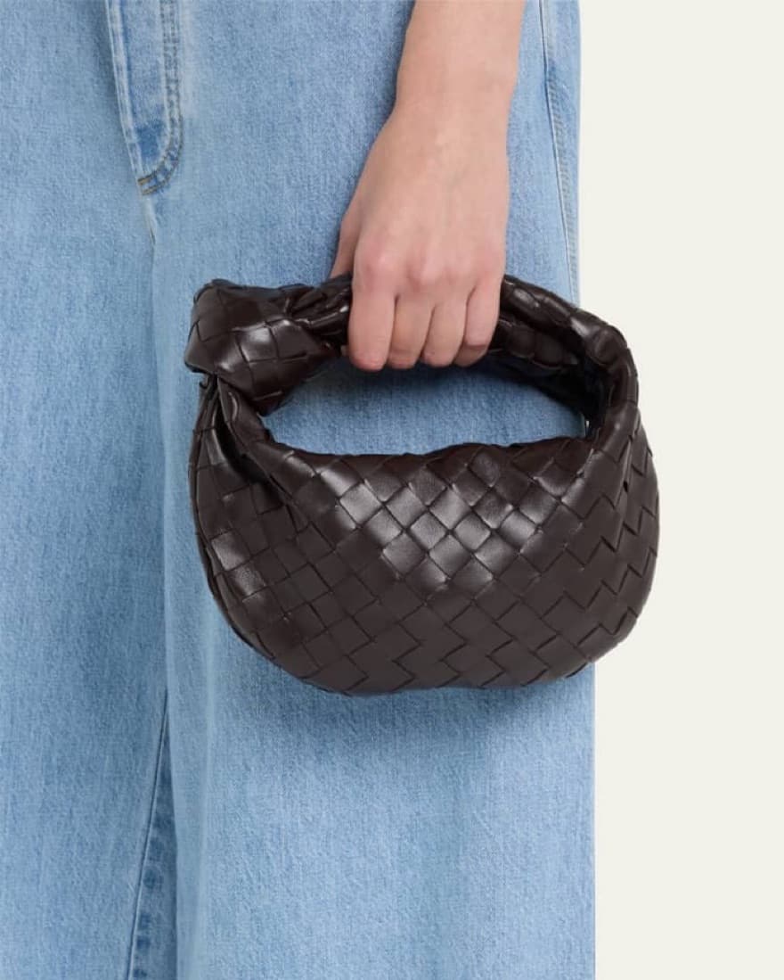 Bottega Veneta Mini Jodie Chocolate  - Image 1